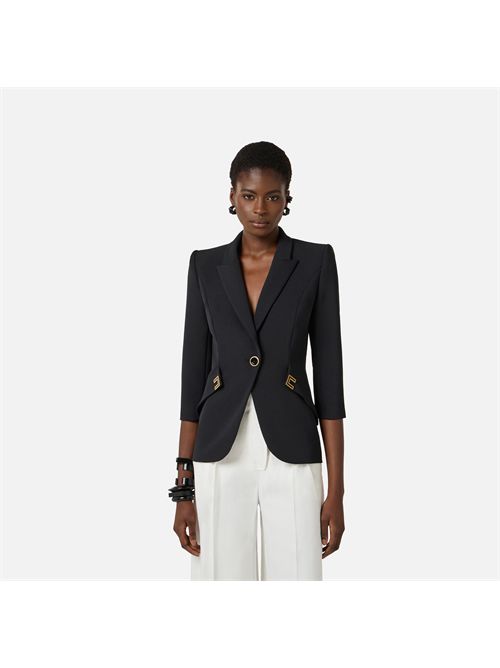 Jacket woman black ELISABETTA FRANCHI | GI21561E2/110